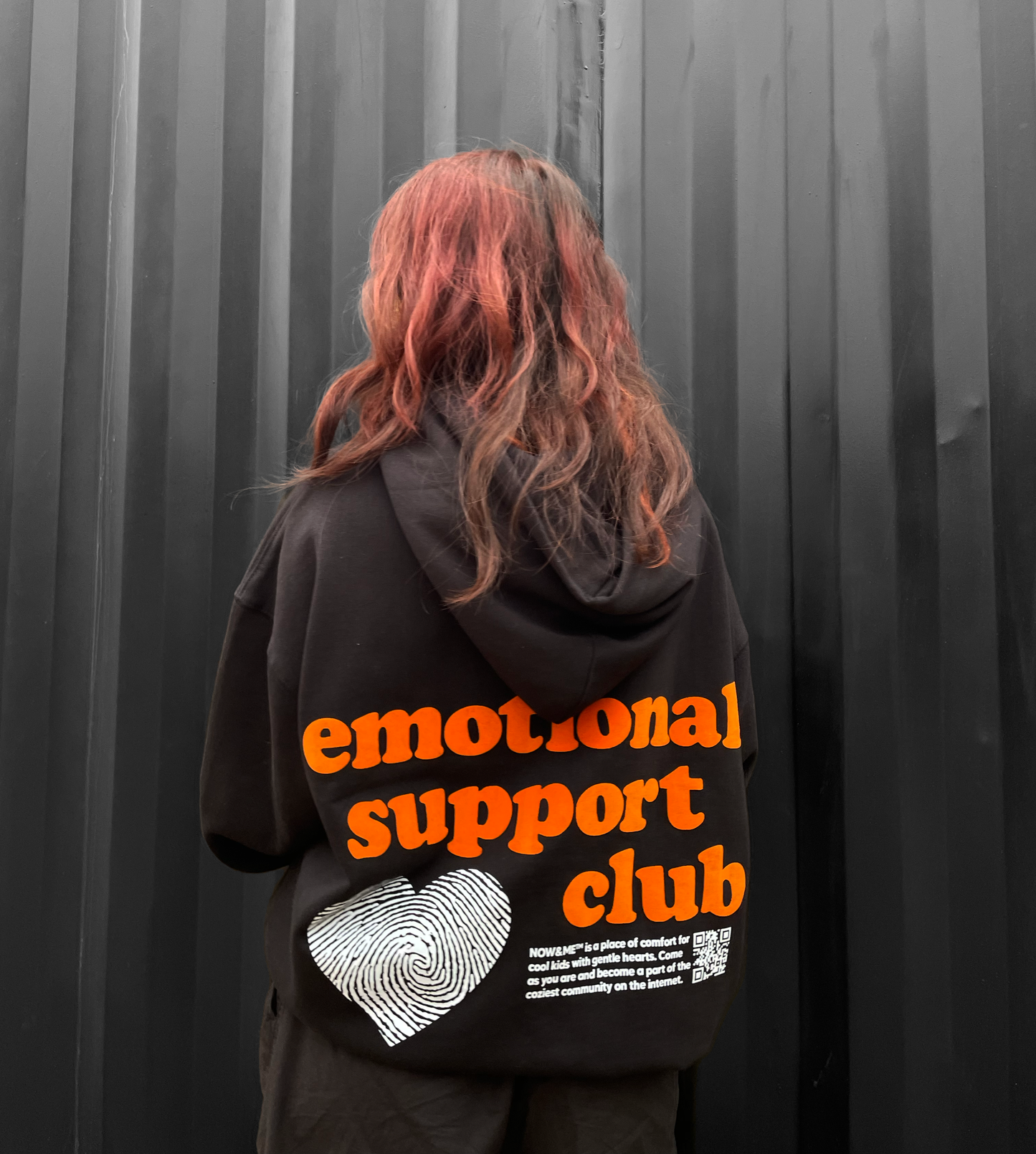 emotional support hoodie - unisex